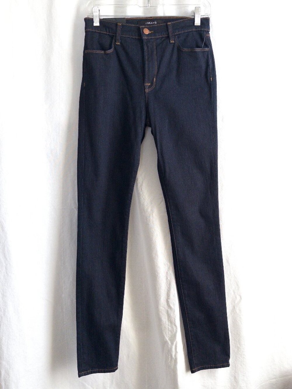 J. Brand Women's 28 Maria High Rise Skinny Jean Starlight Indigo Stretch Denim